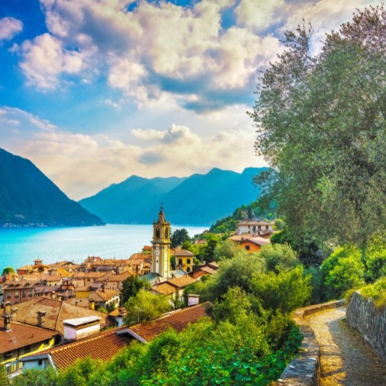 Percorsi Trekking e in Bicicletta sul lago di Como
